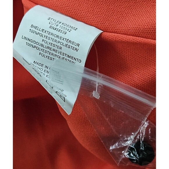 New KUT FROM THE KLOTH Coral Floral Paisley Sleeveless Shift Dress Size 8 - Picture 8 of 8